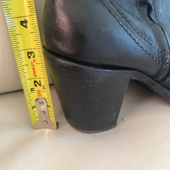 High fold over real leather upper and sole boots - Picture 4 of 10